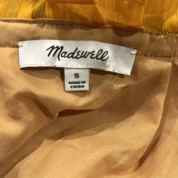 Madewell Embroidered Cinched Waist Boho Smoked
Mini Dress Size 8 - Picture 12 of 14